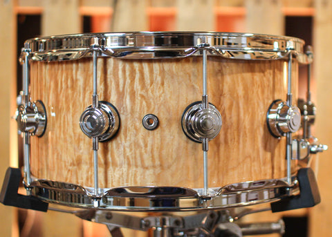 DW 6.5x14 Collector's Maple 333 Super Curly Maple Snare Drum - SO#1344449