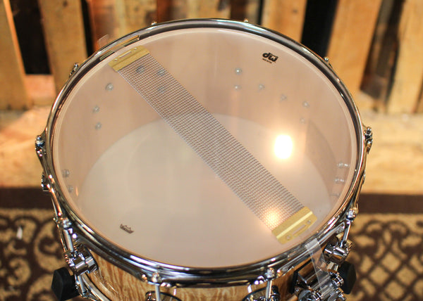 DW 6.5x14 Collector's Maple 333 Super Curly Maple Snare Drum - SO#1344449