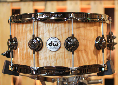 DW 6.5x14 Collector's Maple 333 Super Curly Maple Snare Drum - SO#1344450