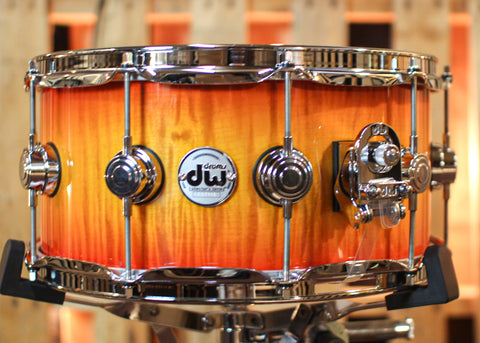DW 6.5x14 Collector's Maple Classic Burst over Sycamore Snare Drum - SO#1354708