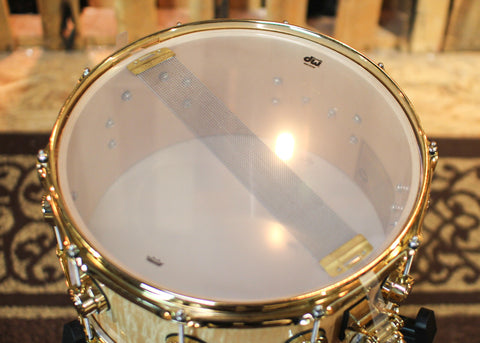 DW 6.5x14 Collector's Maple HVLT Curly Maple Snare Drum - SO#1315764