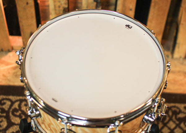 DW 6.5x14 Collector's Maple/Spruce Quilted Maple Snare Drum - SO#1234019
