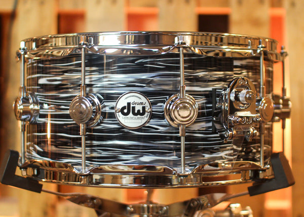 DW 6.5x14 Collector's Maple VLT Black Oyster Snare Drum - SO#1446323