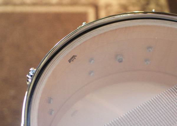 DW 6.5x14 Collector's Maple VLT Black Oyster Snare Drum - SO#1446323