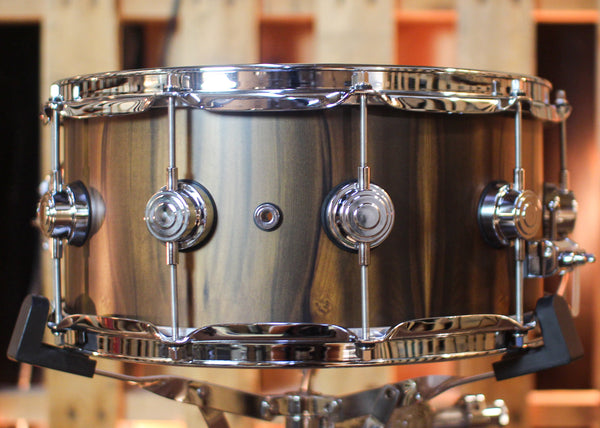 DW 6.5x14 Collector's Maple VLT Tasmanian Blackheart Sassafras Snare Drum - SO#1447204
