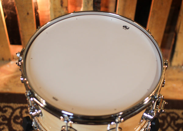 DW 6.5x14 Collector's Maple VLT Natural Lacquer Snare Drum - SO#1424780