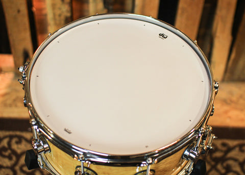 DW 6.5x14 Collector's Maple VLT Angel Pearl Snare Drum - SO#1157730