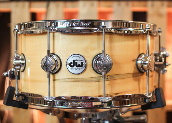 DW 6.5x14 Collector's Maple VLT Mineral Maple Snare Drum - SO#1157723