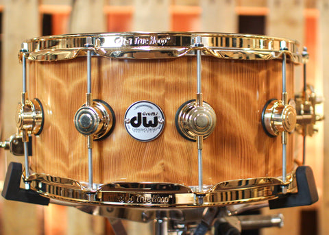 DW 6.5x14 Collector's Maple VLT Redwood Stump Snare Drum - SO#1188901
