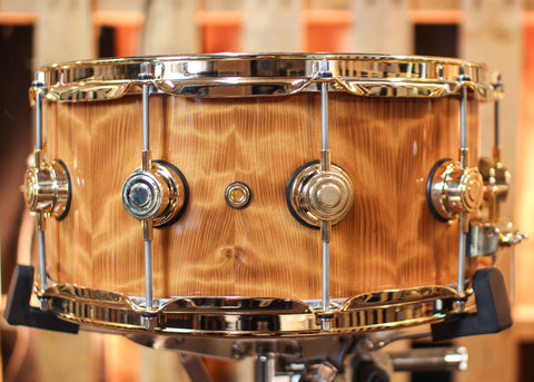 DW 6.5x14 Collector's Maple VLT Redwood Stump Snare Drum - SO#1188901