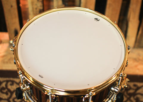 DW 6.5x14 Collector's Maple VLT Santos Rosewood Snare Drum - SO#1234290