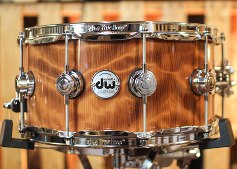 DW 6.5x14 Collector's Maple VLT Redwood Stump Snare Drum - SO#1315806