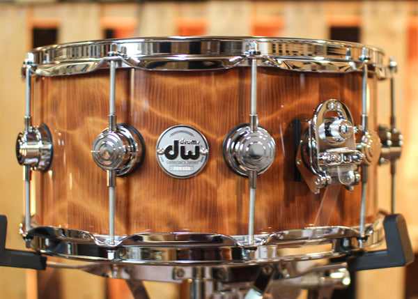 DW 6.5x14 Collector's Maple VLT Redwood Stump Snare Drum - SO#1315806
