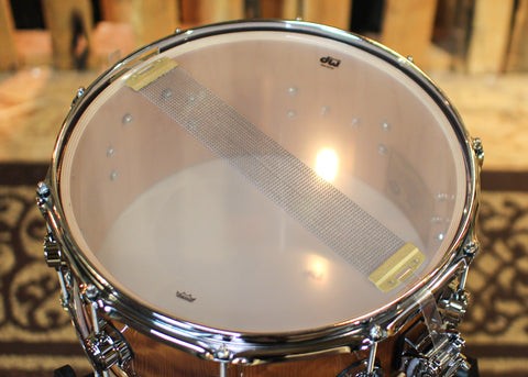 DW 6.5x14 Collector's Maple VLT Redwood Stump Snare Drum - SO#1315806
