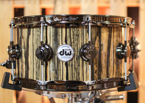 DW 6.5x14 Collector's Maple VLT Royal Ebony Snare Drum - SO#1344447