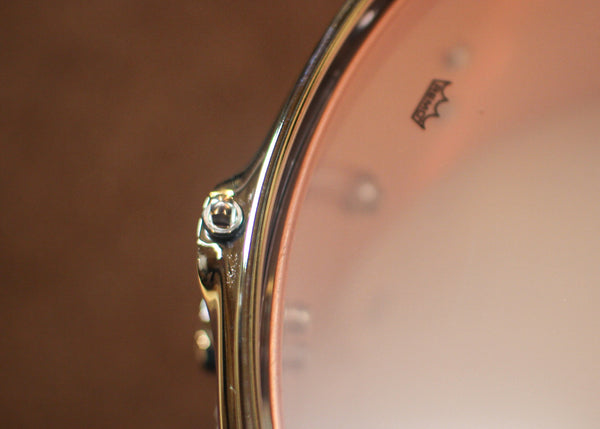 DW 6.5x14 Collector's Polished Copper Snare Drum - DRVP6514SPC