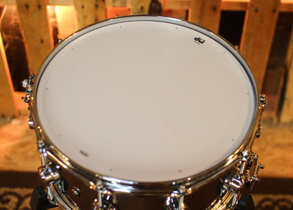 DW 6.5x14 Collector's Polished Nickel over Brass Snare Drum