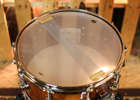 DW 6.5x14 Collector's Pure Almond Natural to Almond Burst Snare Drum - #1 of 2 - SO#1410004