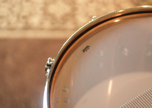 DW 6.5x14 Collector's Pure Almond Natural to Almond Burst Snare Drum - #1 of 2 - SO#1410004