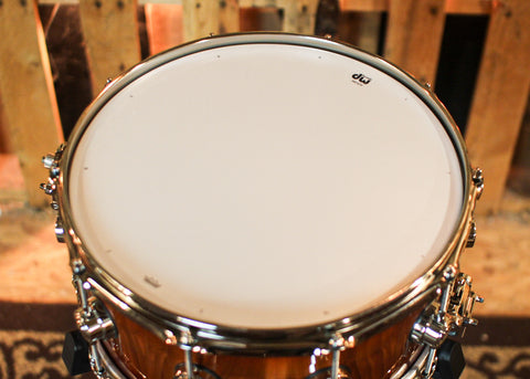 DW 6.5x14 Collector's Pure Almond Natural to Almond Burst Snare Drum - #2 of 2 - SO#1410004