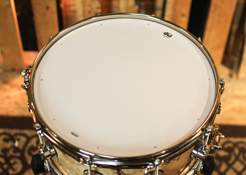 DW 6.5x14 Collector's Pure Birch VLT Mapa Burl Snare Drum - SO#1344480