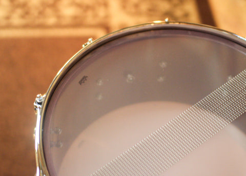 DW 6.5x14 Collector's Purpleheart HVLT Solid Purple Lacquer Snare Drum - SO#1448315