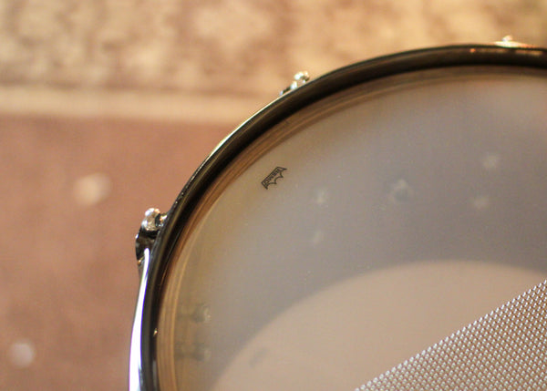 DW 6.5x14 Collector's Pure Walnut VLT Natural to Quick Ebony Burst Hard Satin Snare Drum - SO#1421550