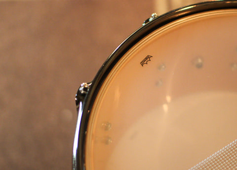 DW 6.5x14 Collector's SonicPly Ebony Satin Oil Snare Drum - SO#1412873