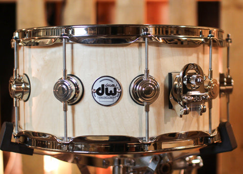 DW 6.5x14 Collector's SonicPly Natural Satin Oil Snare Drum - SO#1412871