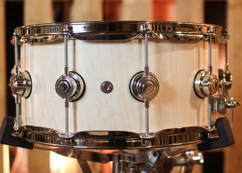 DW 6.5x14 Collector's SonicPly Natural Satin Oil Snare Drum - SO#1412871
