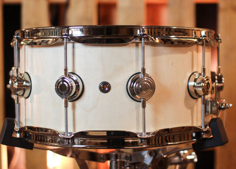 DW 6.5x14 Collector's SonicPly Natural Satin Oil Snare Drum - SO#1412875
