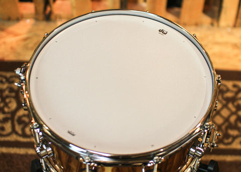 DW 6.5x14 Collector's Standard Maple African Chechen Snare Drum - SO#1315762