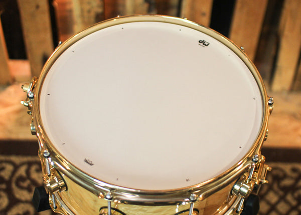 DW 6.5x14 Collector's Standard Maple Angel Pearl Snare Drum - SO#1188869