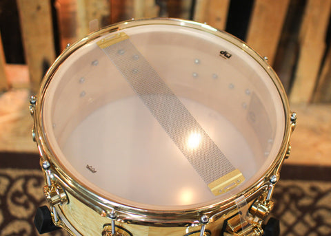 DW 6.5x14 Collector's Standard Maple Angel Pearl Snare Drum - SO#1188869