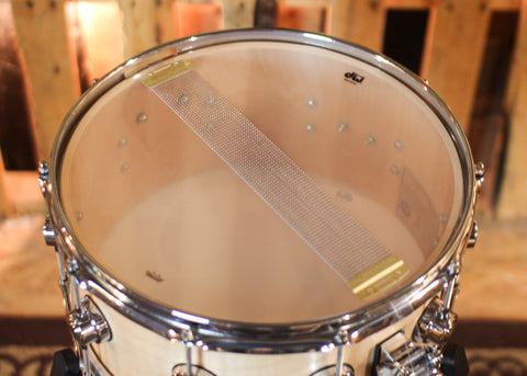 DW 6.5x14 Collector's Standard Maple Natural Satin Oil Snare Drum - SO#1417669
