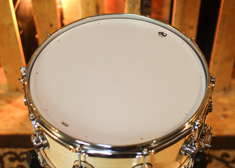 DW 6.5x14 Collector's Standard Maple Natural Satin Oil Snare Drum - SO#1444896