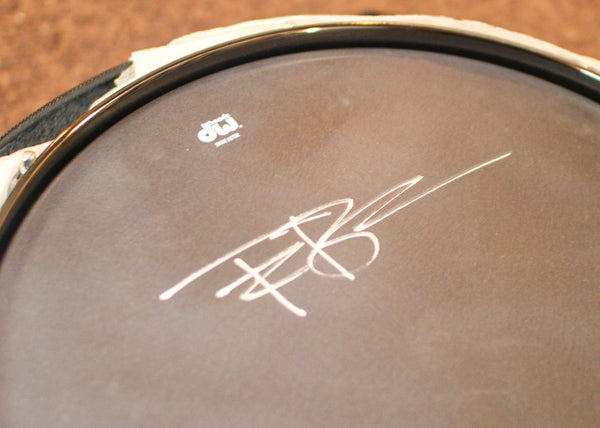 DW 6.5x14 Icon Series Terry Bozzio "The Black Page" Snare Drum - #136 of 250