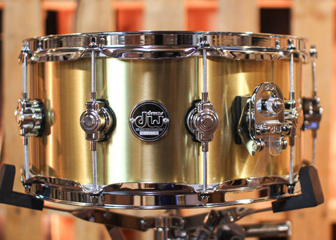 DW 6.5x14 Performance Brass Snare Drum - DRPM6514SSBP