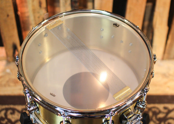 DW 6.5x14 Performance Brass Snare Drum - DRPM6514SSBP