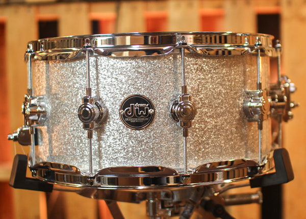 DW Performance Silver Sparkle Snare Drum - 6.5x14