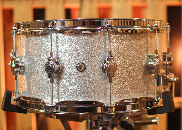 DW Performance Silver Sparkle Snare Drum - 6.5x14