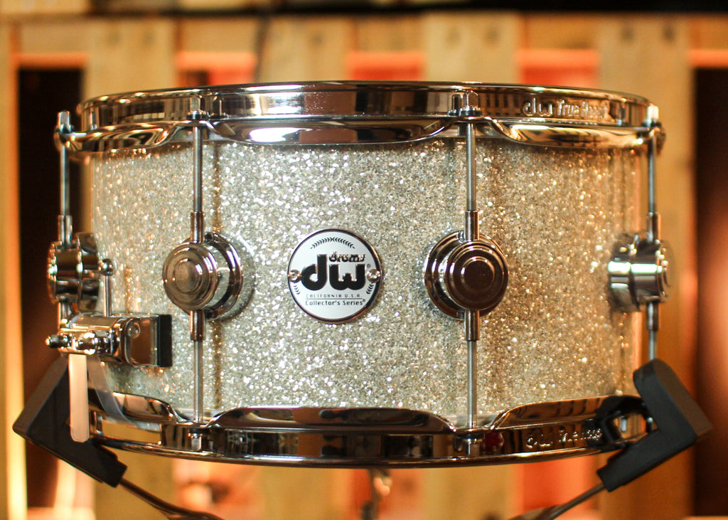 Dw Timbre Note DW 6x12 Collector's Maple VLT Broken Glass Snare Drum - SO#1398038 ...