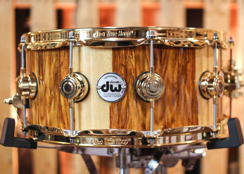 DW 6x14 Collector's Maple 333 African Chechen Snare Drum - SO#1315759