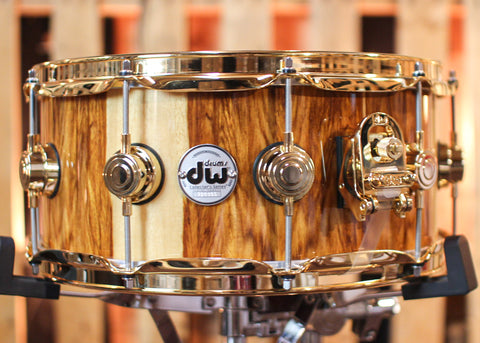 DW 6x14 Collector's Maple 333 African Chechen Snare Drum - SO#1315759