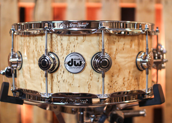 DW 6x14 Collector's Maple 333 Kurillian Birch Snare Drum - SO#1158092