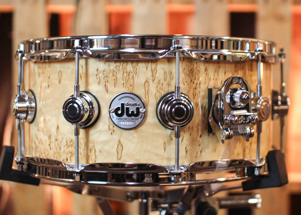 DW 6x14 Collector's Maple 333 Kurillian Birch Snare Drum - SO#1158092