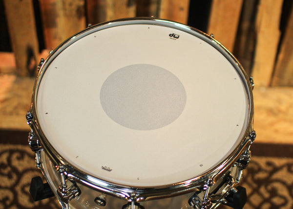 DW 6x14 Design Clear Acrylic Snare Drum - DDAC0614SSCL1