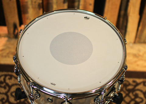 DW 6x14 Design Clear Acrylic Snare Drum - DDAC0614SSCL1