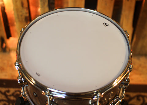DW 7x13 Collector's Pure Walnut Natural Satin Oil Snare Drum - SO#1437291