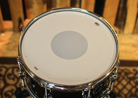 DW Performance Black Mirra Snare Drum - 7x13